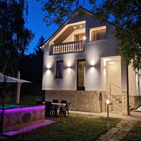 Pilis Hills View Deluxe House With Pool & Ac Near Bp Dom wakacyjny *